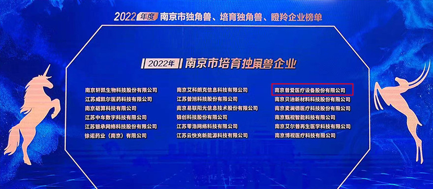 2022年南京市培育独角兽企业名单