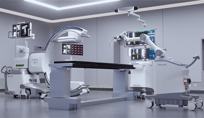 脊柱外科手术导航定位系统(三维C形臂与骨科手术机器人组合)